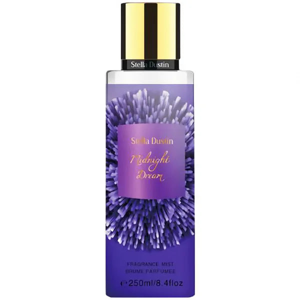 Colônia Spray Feminino Stella Dustin Midnight Dream Brume Parfumée 250ml