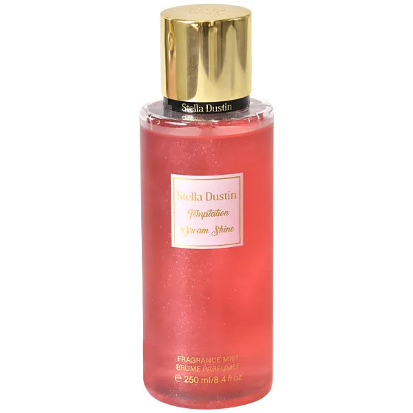 Colônia Spray Feminino Stella Dustin Temptation Dream Shine 250ml