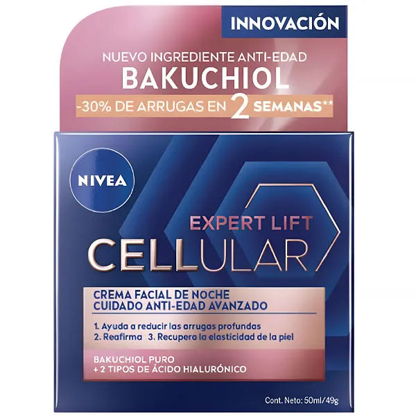 Hidratante Facial Noturno NIVEA Expert Lift Cellular 50 ml