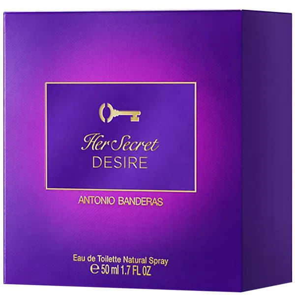 Perfume Feminino Antonio Banderas Her Secret DESIRE EDT 50 ml