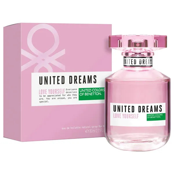 Perfume Feminino Benetton United Dreams Love Yourself EDT 80 ml