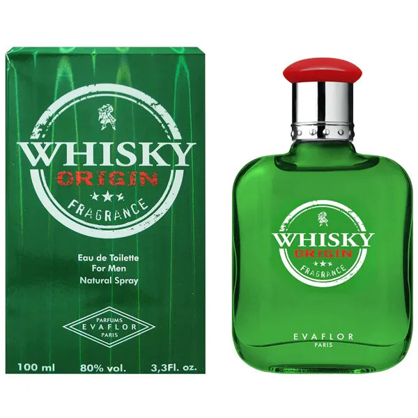 Perfume Masculino Evaflor Paris Whisky Origin EDT 100 ml