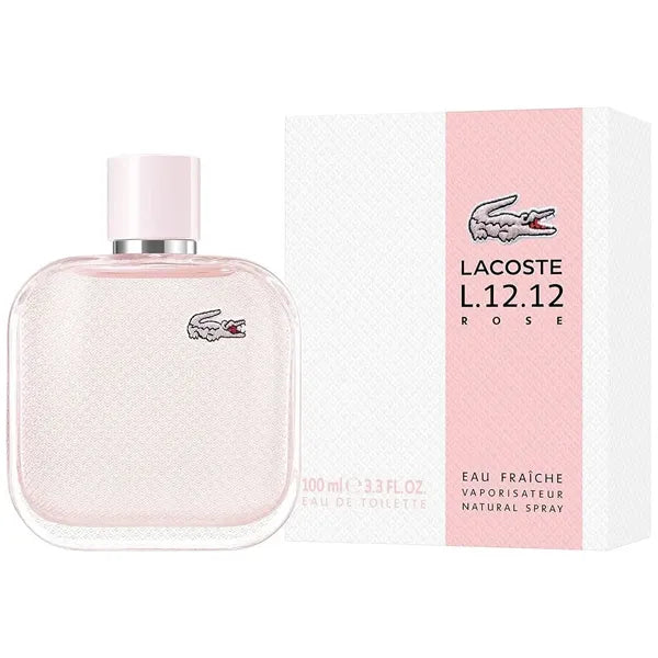 Perfume Feminino Lacoste L.12.12 Rose Eau Fraiche EDT 100 ml