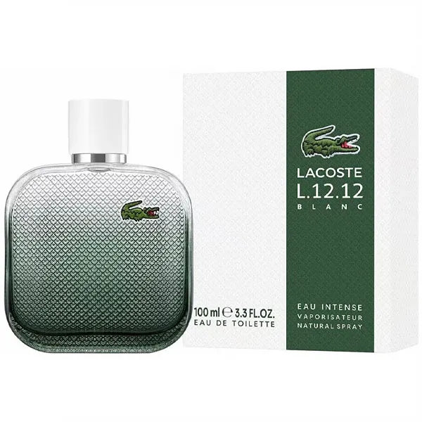 Perfume Masculino Lacoste L.12.12 Blanc Eau Intense EDT 100 ml