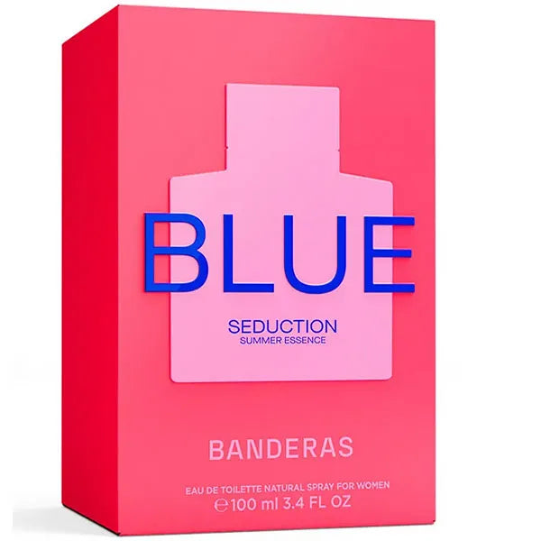 Perfume Feminino Antonio Banderas Blue Seduction Summer Essence EDT 100 ml