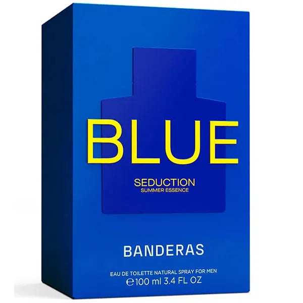 Perfume Masculino  Antonio Banderas Blue Seduction Summer Essence EDT 100 ml