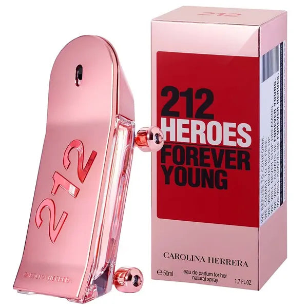 Perfume Feminino Carolina Herrera 212 Heroes Forever Young EDP 50 ml
