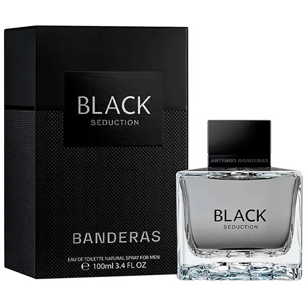 Perfume Masculino Antonio Banderas Black Sedution EDT 100 ml