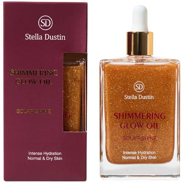 Óleo Corporal Stella Dustin Shimmering Glow Oil Solar Shine 100 ml