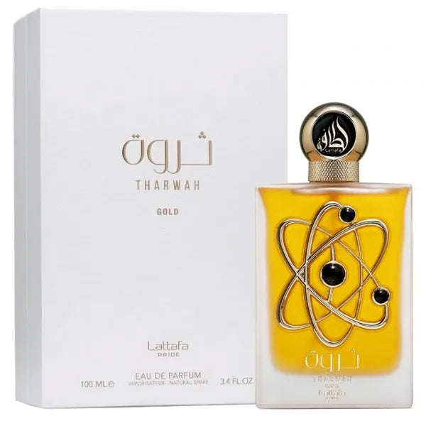 Perfume Feminino Lattafa Tharwah Gold  EDP 100 ml