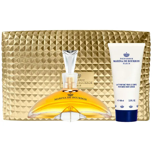 Kit Perfume Feminino Marina De Bourbon Classique EDP 100 ml + Loção Corporal + Nécessaire
