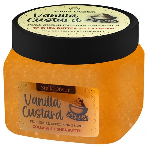 Esfoliante Corporal Stella Dustin Vanilla Custard 500 g