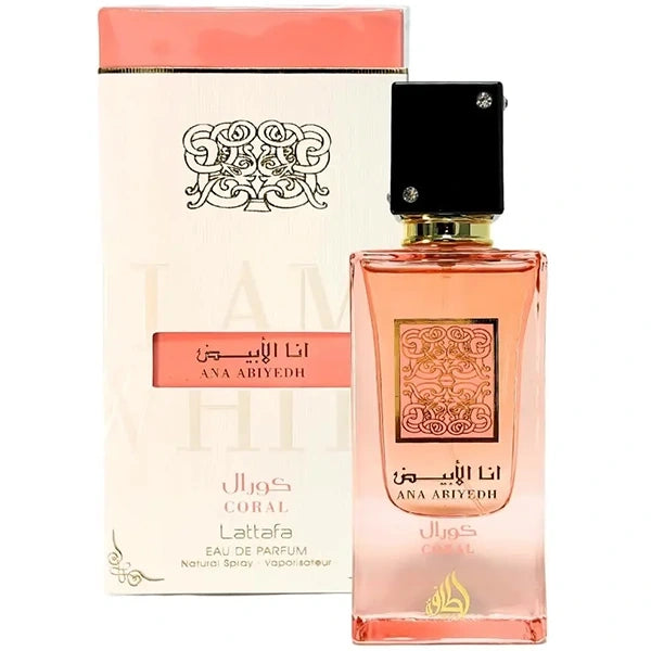 Perfume Unissex Lattafa Ana Abiyedh Coral EDP 60 ml