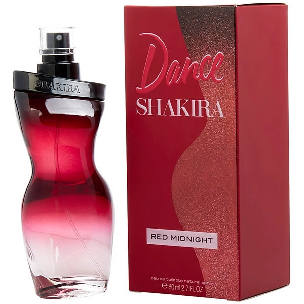 Perfume Feminino Shakira Dance Red Midnight EDT 80 ml