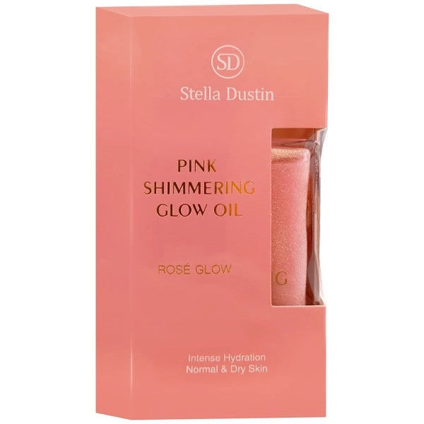 Óleo Corporal Stella Dustin Pink Shimmering Glow Oil Rosé Glow 100 ml