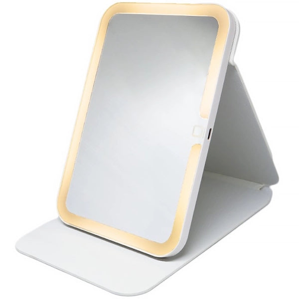 Espelho Satellite A-M17 com iluminação LED Recarregável - Branco