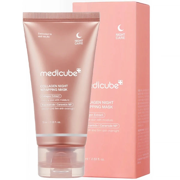 Máscara Facial Medicube Collagen Night Wrapping Mask de 75 ml