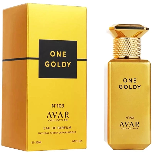 Perfume Masculino Avar Collection One Goldy N°103 EDP 30 ml