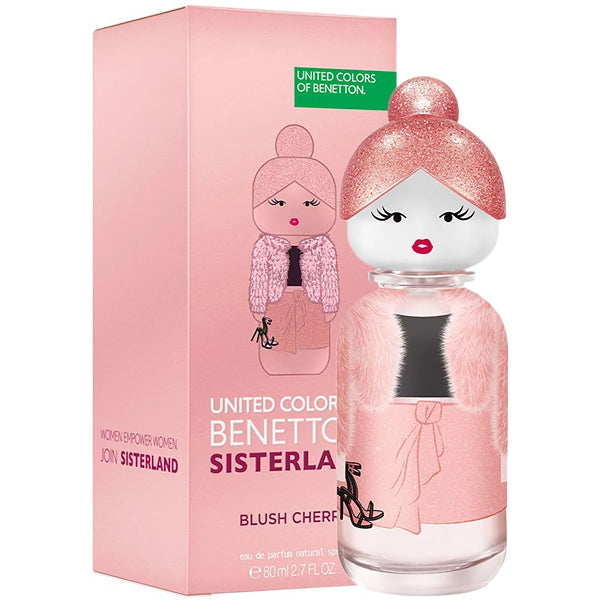 Perfume Feminino Benetton Sisterland Blush Cherry EDP 80 ml
