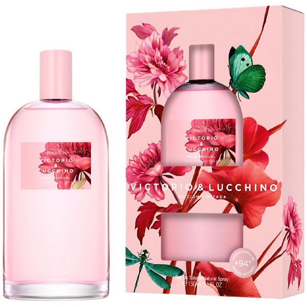 Perfume Feminino Victorio &amp; Lucchino Aguas Rosa Sensual EDT 150 ml