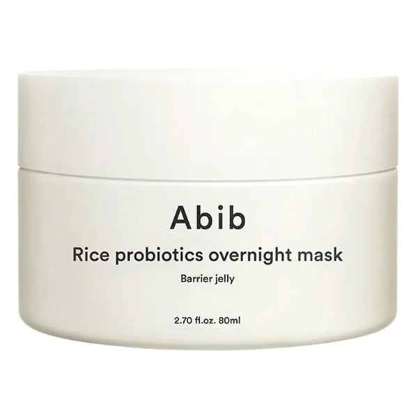 Máscara Facial Abib Rice Probiotics Overnight Mask Barrier Jelly 80 ml