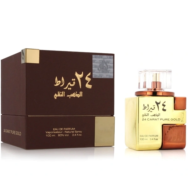 Perfume Unissex Lattafa 24 Carat Pure Gold EDP 100 ml