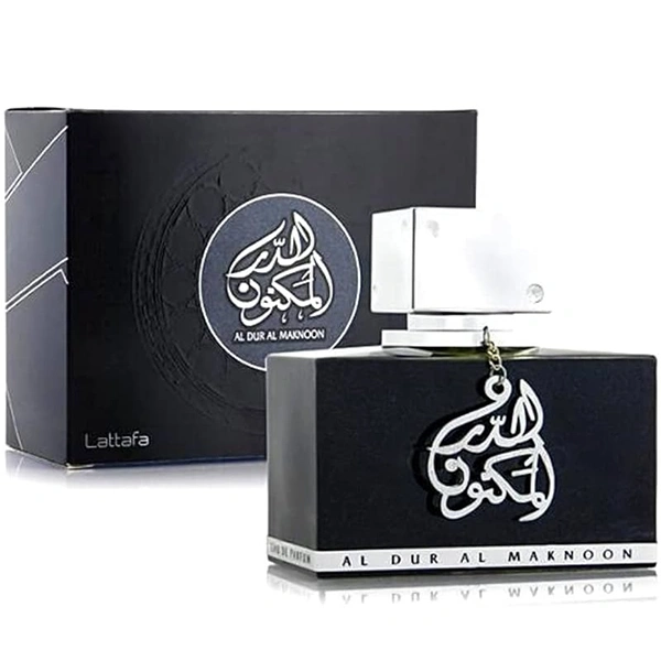 Perfume Masculino Lattafa Al Dur Al Maknoon Silver EDP 100 ml