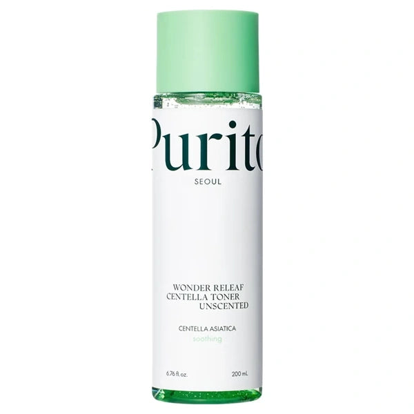Tônico Facial Purito Seoul Wonder Releaf Centella Unscented de 200 ml