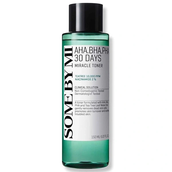 Tônico Facial SOME BY MI AHA BHA PHA 30 Days Miracle de 150 ml