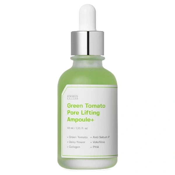 Sérum Facial SUNGBOON EDITOR Green Tomato Pore Lifting Ampoule+ de 30 ml