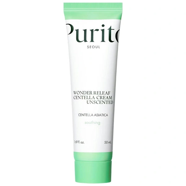 Creme Facial Hidratante Purito Seoul Wonder Releaf Centella Cream Unscented de 50 ml