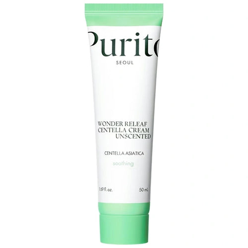 Creme Facial Hidratante Purito Seoul Wonder Releaf Centella Cream Unscented de 50 ml