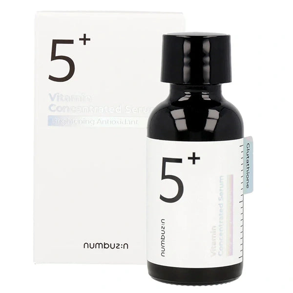 Sérum Facial Numbuzin No.5+ Glutathione Vitamin Concentrated de 30 ml