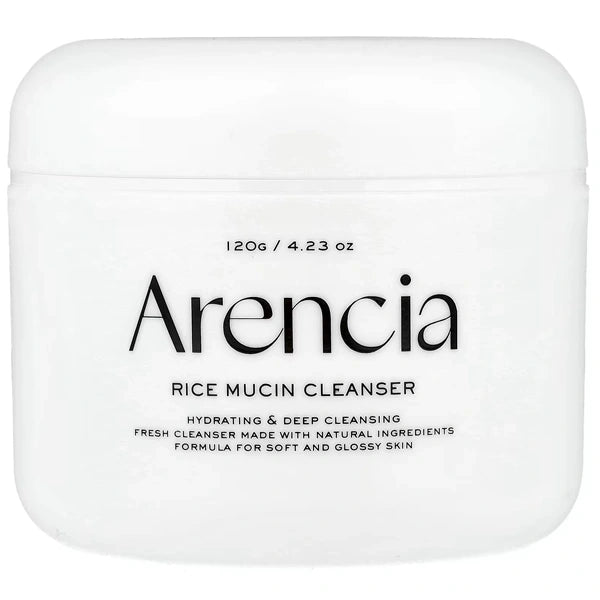 Limpador Facial Arencia Rice Mucin Cleanser de 120 g