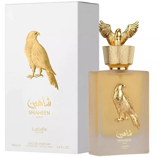 Perfume Unissex Lattafa Pride Shaheen Gold EDP 100 ml