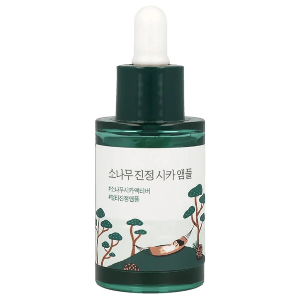 Sérum Facial ROUND LAB Pine Calming Cica Ampoule de 30ml