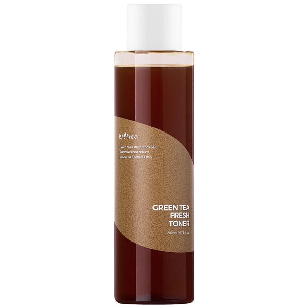 Tônico Facial ISNTREE Green Tea Fresh Toner de 200 ml