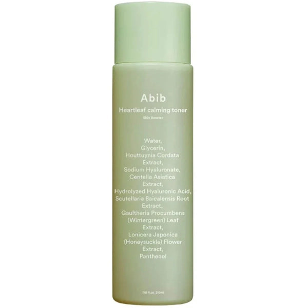 Tônico Facial Abib Heartleaf Calming Toner Skin Booster de 200 ml
