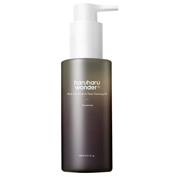Óleo de Limpeza Facial Haruharu Wonder Black Rice Moisture Deep Cleansing 150ml