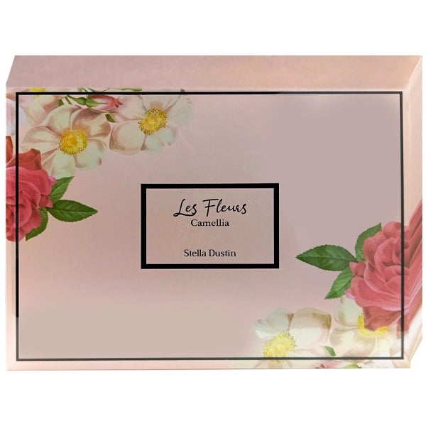 Kit Perfume Feminino Stella Dustin Les Fleurs Camellia EDP 100 ml + Perfume 10 ml + Loção Corporal 100 ml
