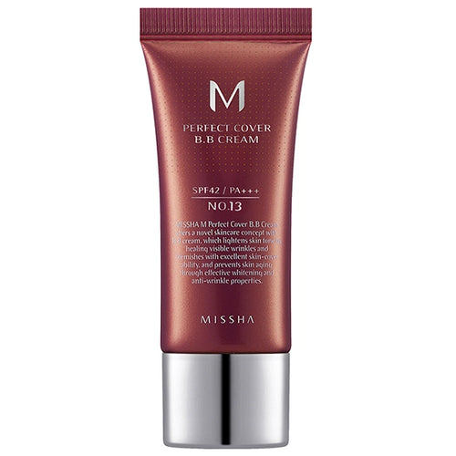 Base MISSHA M Perfect Cover BB Cream SPF 42 PA+++ - N.13 Bright Beige