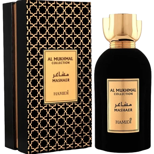 Perfume Unissex Hamidi Al Mukhmal Collection Mashaer EDP 100 ml
