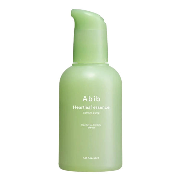 Essência Facial Abib Heartleaf Calming Pump de 50 ml