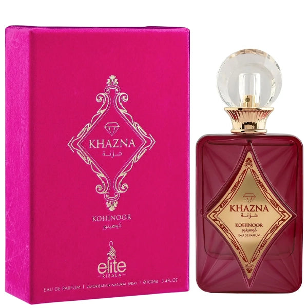 Perfume Unissex Risala Elite Khazna Kohinoor EDP 100 ml