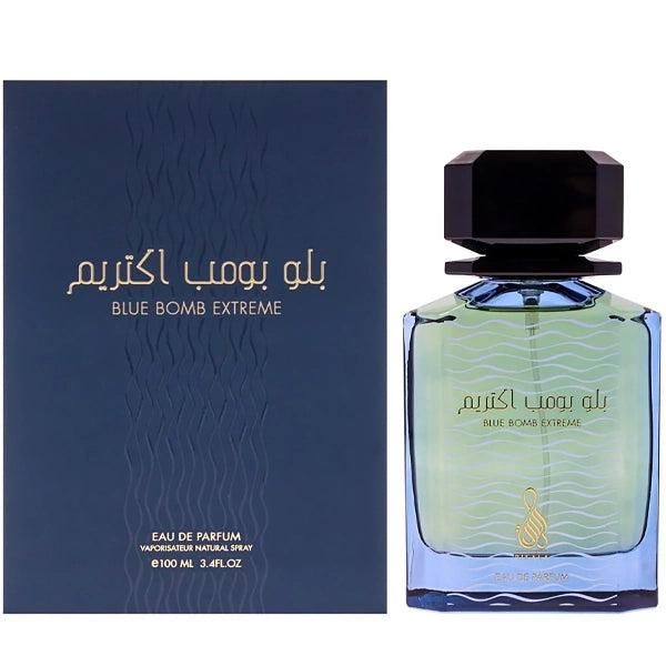 Perfume Unissex Risala Blue Bomb Extreme EDP 100 ml