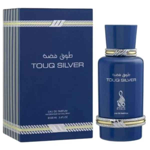 Perfume Unissex Risala Touq Silver EDP 100 ml