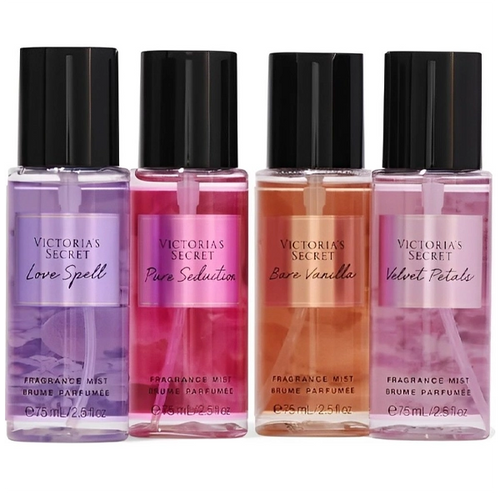 Colônia Spray Feminino Victoria's Secret The Best Of Mist Brume Parfumée 75 ml - 4 Unidades