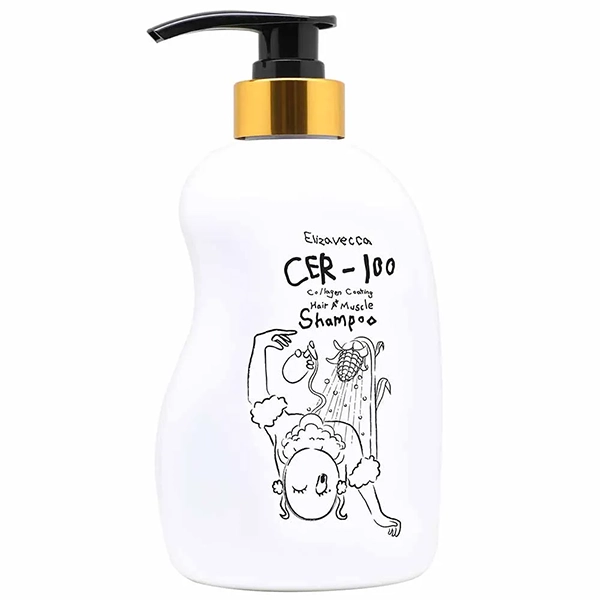 Shampoo Elizavecca CER-100 Collagen Coating Hair A+ Muscle 500 ml (S Caixa)