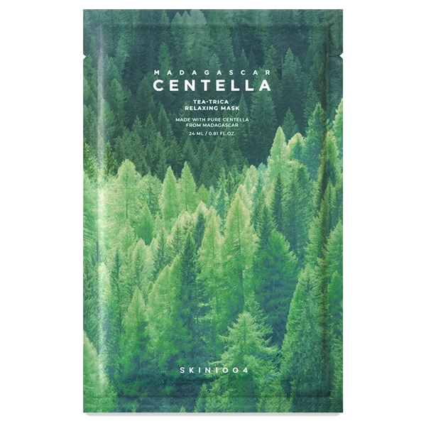 Máscara Facial SKIN1004 Madagascar Centella Tea-Trica Relaxing Mask - 1 Unidade