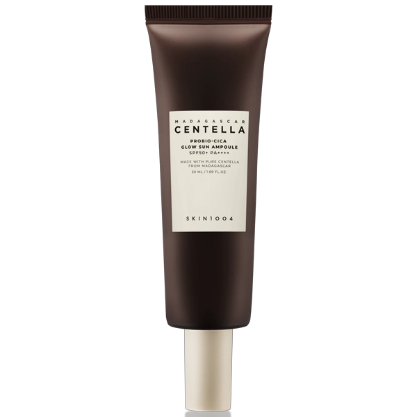 Protetor Solar SKIN1004 Madagascar Centella Probio-Cica Glow Sun Ampoule 50+ PA++++ 50 ml